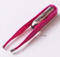 Tweezers with LED diode - pink