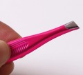 Tweezers with LED diode - pink