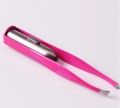 Tweezers with LED diode - pink