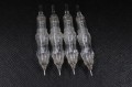 SCREW-ON cartridge with metal tube - needle for permanent makeup