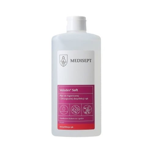Velodes Silk - hand disinfection liquid - 500ml - effective against viruses
