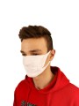 Protective mask with replaceable silver ion filter