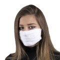 Protective mask with replaceable silver ion filter