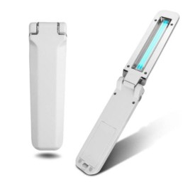Portable, foldable UV lamp, disinfection, antiviral ultraviolet