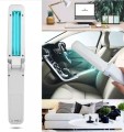 Portable, foldable UV lamp, disinfection, antiviral ultraviolet