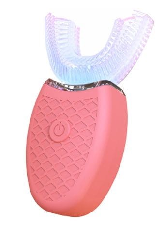 U-shaped sonic toothbrush, 360°