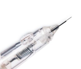 Slip-on cartridge with metal tube PRIME LINE - needle cartridge for permanent makeup