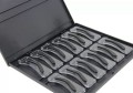 Stencils, templates, stamps for eyebrows - 12pcs