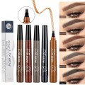 Waterproof 4-in-1 eyebrow marker/pen