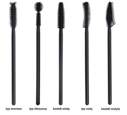 Silicone brush / spiral for lashes and brows