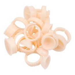 Silicone rings - SOFT - pigment containers - 25 pcs.