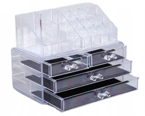 Stand, cosmetic organiser for pigments, lipsticks, brushes, pens - O8