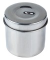 Container, jar for sterilisation made of stainless steel - 2 sizes