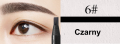 Self-sharpening, waterproof pencil for permanent makeup - 4 colours