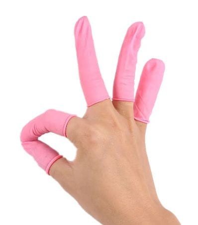 covers, rubber finger attachments - 50pcs.