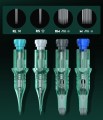 Thunder Green cartridge with membrane - HAWK for Cheyenne, Mast, P30, Equalizer - for tattoo/permanent makeup