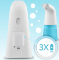 Touchless disinfection/soap dispenser with sensor - for home, hotel, office, studio