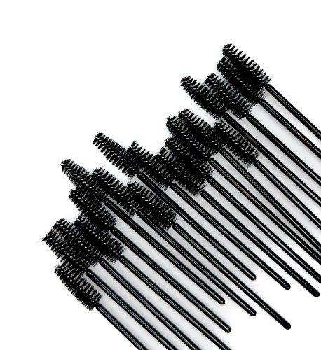 Spiral brush for eyelashes and eyebrows