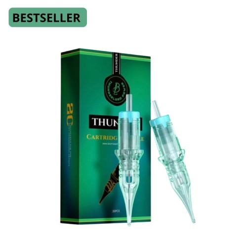 Thunder Green cartridge with membrane - HAWK for Cheyenne, Mast, P30, Equalizer - for tattoo/permanent makeup