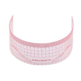 Eyebrow ruler - red