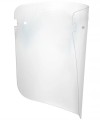 Glasses-style protective face shield - face protection