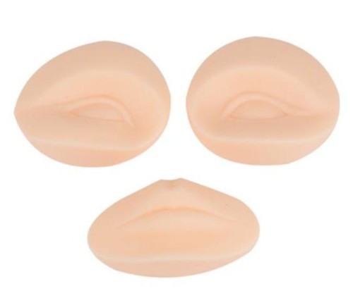 Replacement elements for 3D head - lips + eyes