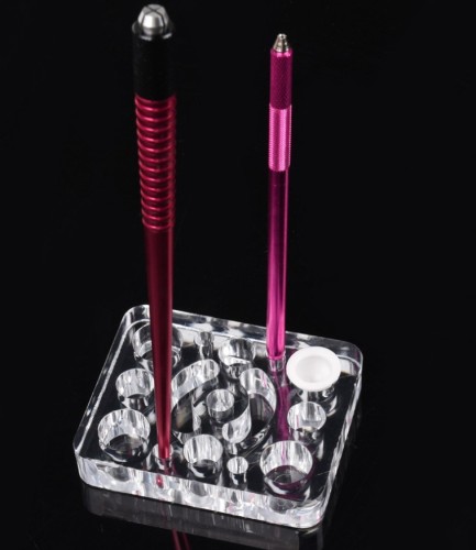 Acrylic stand - holder for pigment cups and pens