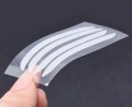 Gel stickers for eyebrow shaping, templates - 5 x 4pcs.