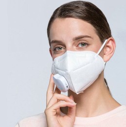 SmartMask - electric fan + KN95 masks - SUPER COMFORT and BREATHING